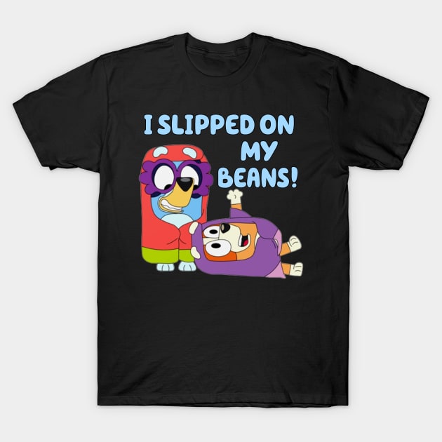 Slipped on my beans T-Shirt by Quikerart